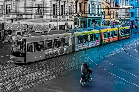 Die letzte Fahrt der Gt8N durch Bremen