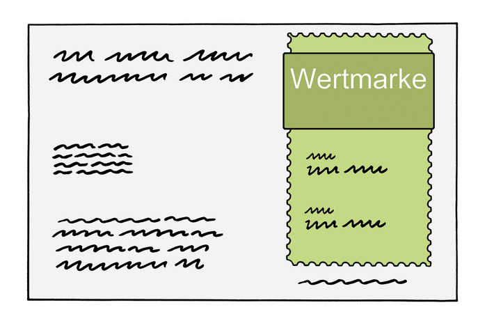 Abbildung eines Behindertenausweises